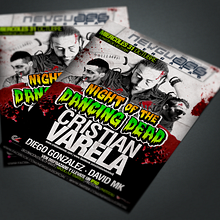 Flyer Cristian Varela Halloween Ein Projekt aus dem Bereich Design, Fotografie und Werbung von Víctor Rodrigo Ruiz - 15.10.2012