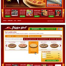 Pizza Hut - Panamá. Design, Programming, and UX / UI project by Xavier Nadal - 10.16.2012