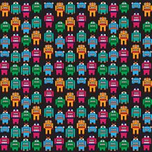 Kalung´s Robots. Un proyecto de Diseño e Ilustración tradicional de Xavier Nadal - 16.10.2012