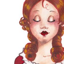 La Princesa Orgullosa. Un proyecto de Diseño e Ilustración tradicional de Maria Gallardo - 21.10.2012