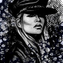 Femme. Traditional illustration project by Natalia Vera - 10.24.2012
