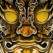Chinese Mask. Un progetto di Illustrazione tradizionale di hillmarc - 25.10.2012