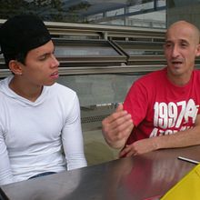 TALLER HISTORIA DEL HIPHOP EN MEDELLIN .  project by Sergio David Benitez - 10.29.2012