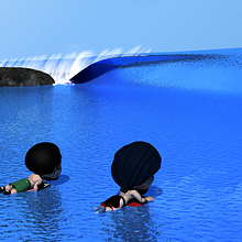 Corto surfero. 3D project by Carlos Augusto Ocaña Nicoll - 10.30.2012