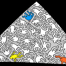 Keith Haring, microsite Flash . Traditional illustration, UX / UI, Advertising, Web Development, Art Direction, Graphic Design, and Web Design project by Marcos Huete Ortega - 10.29.2012