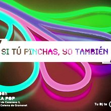 Logo y Flyer para Si tú pinchas, yo también Djs. Un proyecto de Diseño e Ilustración tradicional de Irene Cabrera - 30.10.2012