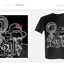camisetas V televisión. Design, Traditional illustration, and Advertising project by marta moldes grela - 11.01.2012