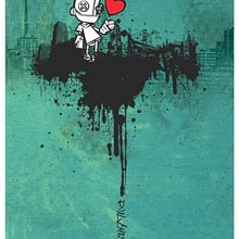 Robot. Design, and Traditional illustration project by Patricia Vilches - 11.06.2012