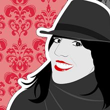 Sandra. Design, and Traditional illustration project by Patricia Vilches - 11.06.2012