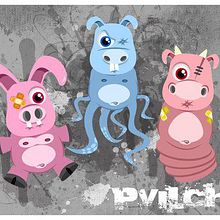 Morphing. Design, and Traditional illustration project by Patricia Vilches - 11.06.2012