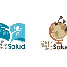 Logo CEIP La Salud. Design, Traditional illustration, and Advertising project by Patricia Vilches - 11.07.2012