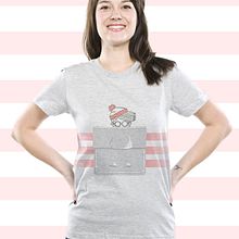 Camiseta Wally. Design, and Traditional illustration project by Patricia Vilches - 11.07.2012