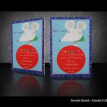 Flyer cumpleaños Ein Projekt aus dem Bereich Design und Traditionelle Illustration von German Girardi - 12.11.2012