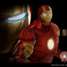 Ilustracion iron man Ein Projekt aus dem Bereich Traditionelle Illustration von German Girardi - 11.01.2013