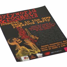 Poster publicitario Syfyworld. Un proyecto de Diseño, Ilustración tradicional y Fotografía de Anna Huguet Bou - 14.11.2012