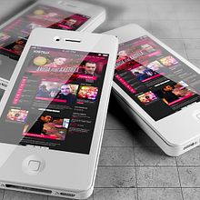 Web Kastilla Dj Ein Projekt aus dem Bereich Design, UX / UI und Werbung von Víctor Rodrigo Ruiz - 16.11.2012