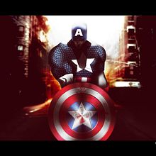 Capitan america Ein Projekt aus dem Bereich Design und Traditionelle Illustration von German Girardi - 17.11.2012