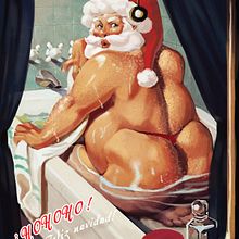 Santa Thong. Design, and Traditional illustration project by Lelia Álvarez - 11.18.2012
