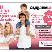 Clinicumsalut Ein Projekt aus dem Bereich Werbung, Grafikdesign und Webdesign von Tatiana Lázare García - 31.05.2012