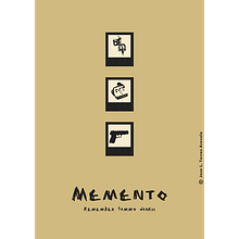 Memento poster. Traditional illustration, and Advertising project by Jose Luis Torres Arevalo - 11.22.2012