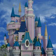 Castillo Disneyland. Un proyecto de Diseño y 3D de Estela Villa - 26.11.2012