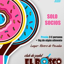 Cartel Torneo Mixto de padel. Design, Traditional illustration, and Advertising project by Patricia Vilches - 11.28.2012