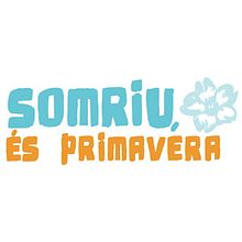'Somriu, és primavera' Metro de Barcelona. Design, Photograph, and Advertising project by Pablo Quijano - 12.14.2012