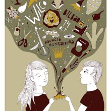 Wilco poster. Un proyecto de Ilustración tradicional de Estibaliz Hernández de Miguel - 02.12.2012