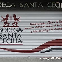 Bodega Santa Cecilia. Un progetto di Design, Illustrazione tradizionale e Pubblicità di Graffiti Media - 09.12.2012