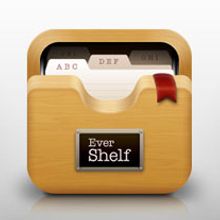 Evershelf iPhone App. Design, and UX / UI project by Rosa Espadaler Mazo - 12.10.2012