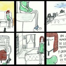 Me cagaré en todo (breve histeria). Traditional illustration project by Javier García-Villaraco - 12.14.2012