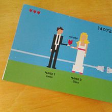 Original wedding invitation. Un progetto di Design di Domnina VS - 14.12.2012