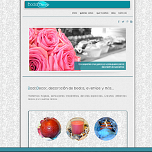 BodaDecor. Design, Programming, IT, and Photograph project by Mario Calvo Bartolomé - 12.16.2012