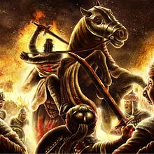 Templar Knight. Traditional illustration project by Jacobo García Peñalver - 12.17.2012