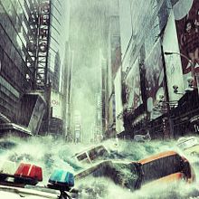 Tsunami. Traditional illustration, and Photograph project by Jacobo García Peñalver - 12.17.2012