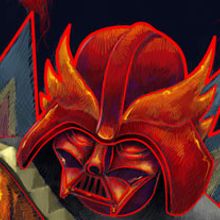 Homenaje a Ralph McQuarrie. Projekt z dziedziny Trad, c i jna ilustracja użytkownika el_angel_onicofago - 18.12.2012