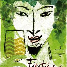 Fiestas de la Vendimia. Design, and Traditional illustration project by Fernando Pinteño - 01.01.2013