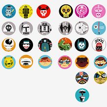 Chapando vectores. Un progetto di Illustrazione tradizionale e UX / UI di Citizen Vector - 08.01.2013