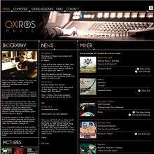 Oxiros music. Un progetto di Design, Programmazione, Informatica e Musica di Carlos Andreu Gasca - 09.01.2013