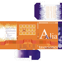 Diseño carpeta Alia Tasaciones. Design e Ilustração tradicional projeto de PATRICIA ARAGÓN MARTÍN - 09.01.2005