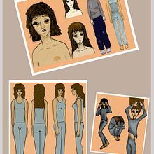 Diseño de personaje. Un proyecto de  de S. Gabriela Pereyra - 11.01.2013