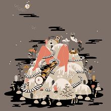 Efimero . Projekt z dziedziny Trad, c i jna ilustracja użytkownika Caroline Selmes - 14.01.2013