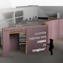 Teatros de papel... ¿cuántas historias eres capaz de imaginar?. Un progetto di Design e 3D di Sara Cubells - 15.01.2013