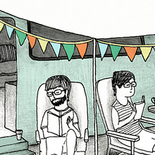 Caravaneando. Traditional illustration project by vanessa santos - 01.16.2013