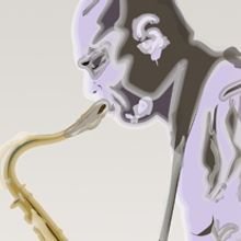 CARTEL FESTIVAL DE JAZZ. Design, Traditional illustration, and Advertising project by Carlos Salvado - 01.18.2013
