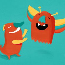 Monster's Party!. Un progetto di Illustrazione tradizionale di Sandra García Martínez - 19.01.2013