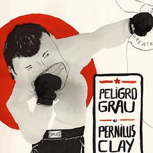 mr. peligro grau. Design, Traditional illustration, and Advertising project by Laia Jou - 01.23.2013