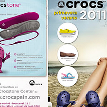 Folleto Crocs Spain. Un projet de Design , Illustration traditionnelle , et Publicité de Manuel Bonachera - 24.01.2013