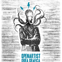 Cartel Serigrafía Openartist. Design projeto de Fotógrafo y diseñador freelance - 29.01.2013