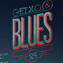 Propuesta Getxo-Blues. Design project by Nuria Hache - 02.12.2013